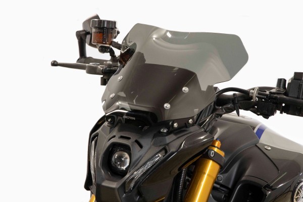 High windshield for Yamaha MT-09 (21-23) heavily tinted