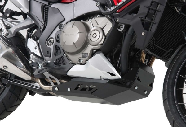 Engine protection plate black for Honda VFR 1200 X Crosstourer (12-20) Hepco & Becker