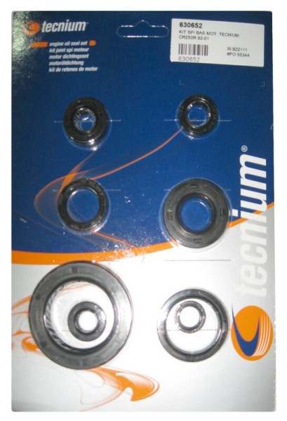 Tecnium set of engine oil seals