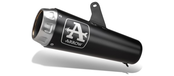 ARROW Exhaust PRO RACE DARK Slip-On NiChrome black for Honda CBR 500 R (24-)