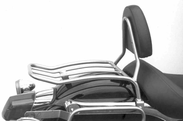 Solorack with backrest chrome for Honda VT 125 C2 Shadow (99-00) Hepco & Becker