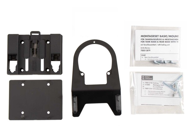 Tank ring Basic incl. tank bag lock unit for Honda CB 500 X (19-23) Hepco & Becker