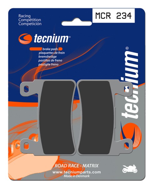 Tecnium Racing sintered metal carbon brake pads - MCR234