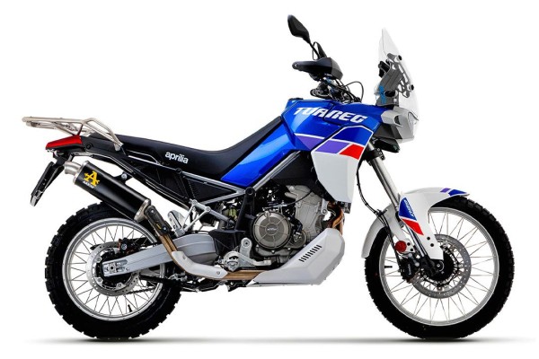 ARROW exhaust INDY RACE DARK Titanium for Aprilia Tuareg 660